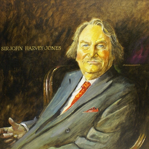 Portrait of Sir John Harvey Jones 1924 - 2008 | Artware Fine Art