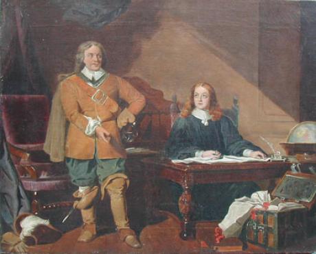 The Protector dictating the Letter to John Milton, 1655 | Artware Fine Art